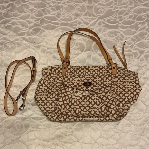 Coated canvas Coach purse - Picture 10 of 10